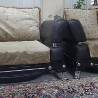 مبلمان چرم ۷ نفره|مبلمان خانگی و میز عسلی|شیراز, شهرک گلستان|دیوار
