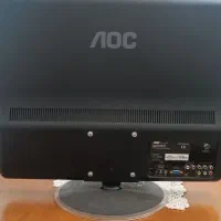 مانیتور  تی وی 21/5اینچ LCD با کنترل و اداپتور
