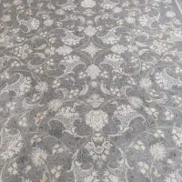 فرش ۱۲متری گل برجسته طلا کوب جدید