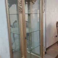 بوفه چوبی . رنگ بژ|بوفه، ویترین، کنسول|تهران, آشتیانی|دیوار