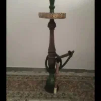 قلیون تنه چوبی