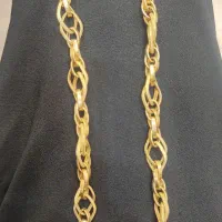 گردنبند طلا زرد بدون اجرت سرمایه گذاری از طلافروشی