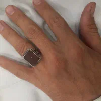 انگشتر نقره عقیق