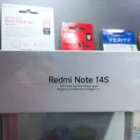 گوشی redmi note 14 s نو آکبند .. پلمپ ۵۱۲