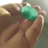 زمرد 11 گرم  گرم  معاوضه با  انگشتر نقره اوپال