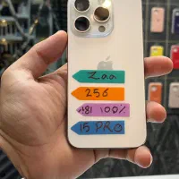 ۱۵ پرو 256g دوسیم za باطری ۱۰۰درحد نو نقد و اقساط