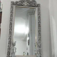 آینه شمعدان کاملا سالم وزیبا