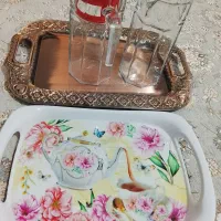 ۲عددسینی و۲عددپارچ