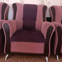 مبلمان 7 نفره..اسکلت مقاوم..تمیز و سالم|مبلمان خانگی و میز عسلی|فسا, |دیوار