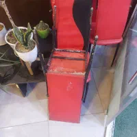 صندلی آهنی بارویه فومی....|صندلی و نیمکت|بروجرد, |دیوار