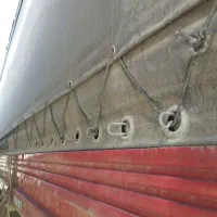 کانتینر چادری دومحور