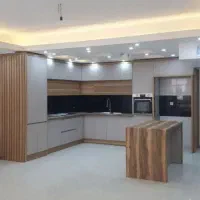 ام دی اف کابینت + ویترین قدی صفحه شرکتی