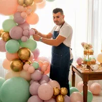 بادکنک آرایی تولد اسباب بازی