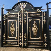 درب دروازه حیاطی باغی666پارکینگی ویلایی آهنی دولته