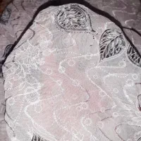پارچه چادری حریر گلدوزی شده
