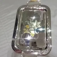 سینی گلدار طلایی مارک چین ضخیم