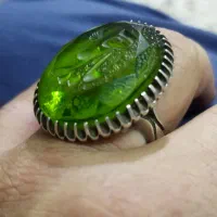 انگشتر خطی سبز|بدلیجات|یزد, |دیوار