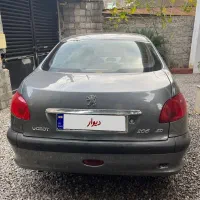 پژو ۲۰۶ مدل ۹۳ تقریبا بیرنگ V8|خودرو سواری و وانت|فریدونکنار, |دیوار