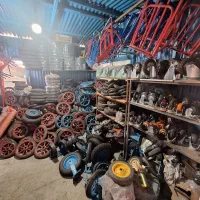 چرخ کمدکابینت گردان داربستی چدنی دستگاه صنعتی بادی|ابزارآلات|تهران, خانی آباد نو جنوبی|دیوار