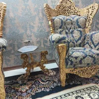 مبل سلطنطی۹نفره همراه با|مبلمان خانگی و میز عسلی|اصفهان, گورتان|دیوار
