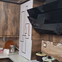 کابینت ۱۰ متر با هود سینک درحده نو