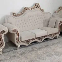 فروش یک دست مبل سلطنتی هفت نفره|مبلمان خانگی و میز عسلی|بندرعباس, |دیوار