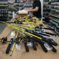 چوب و چرخ و لنسر ماهیگیری قدرتمند و نشکن بسیارسبک|ماهیگیری|تهران, بهار|دیوار