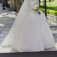 لباس عروس شاین دنباله دار