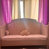 تخت نوزاد و کودک بالسا رنگ موشی