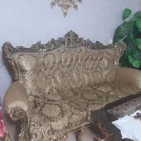 مبل سلطنتی لوکس ۹ نفره در حد نو|مبلمان خانگی و میز عسلی|ورامین, ورامین|دیوار