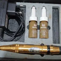 دستگاه تتو ابرو و بدن کاملا سالم و لوازم تتو