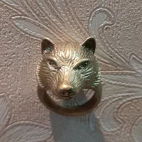 انگشتر برنجی خرس