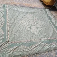 روتختی دونفره رنگ مغز پسته آیی فقط روتختی