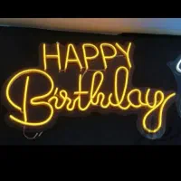 طراحی و ساخت نئون  هپی برزدی|ریسه و چراغ تزئینی|تهران, بازار|دیوار