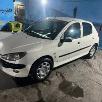 206 تیپ2 رنگ سفید  مدل 1388 دور رنگ سفید اقساطی|خودرو سواری و وانت|مشهد, الهیه|دیوار