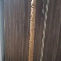 عصا کنده کاری و خراطی شده|صنایع دستی و سایر لوازم تزئینی|بندر گز, |دیوار