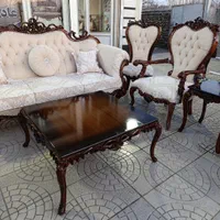مدل لیاز ۹نفره با میز چوب گردو به شرط(درشهرمرند)|مبلمان خانگی و میز عسلی|تبریز, |دیوار