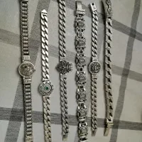 زنجیر و دستبند نقره تایلندی عیار925