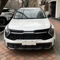 اسپورتیج 2025 صفر خشک پلاک ارس سفید و مشکی