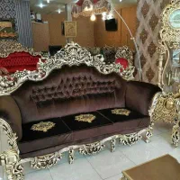 مبل سلطنتی کلاسیک مصری /اقساطی|مبلمان خانگی و میز عسلی|رباطکریم, رباطکریم|دیوار