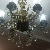 لوستر برنزی|لوستر و چراغ آویز|اردبیل, |دیوار