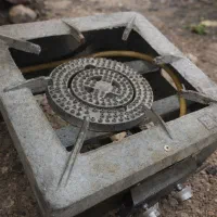 اجاق گاز دوشعله بزرگ