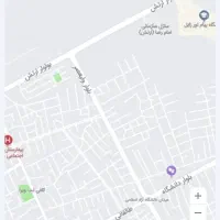 زمین حاشیه ولیعصر۶سرنبش/مغازه حاشیه فقط۹۰۰