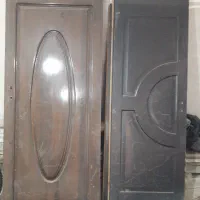 فروش ۶ عدد درب چوبی و ۴ عدد چوب ۴ متری