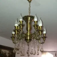 دو عدد لوستر برنز