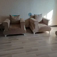 مبل راحتی ۸نفره باجلومبلی|مبلمان خانگی و میز عسلی|تهران, شهرک زینبیه|دیوار