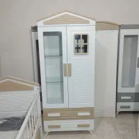 سیسمونی تخت و کمد نوزاد مدل پنجره سفید زیبا کرم|اسباب و اثاث بچه|تهران, یافت‌آباد|دیوار