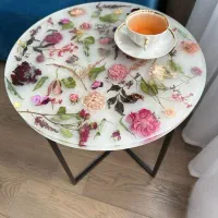 میز رزینی زیبایی بخش خونه|مبلمان خانگی و میز عسلی|بروجرد, |دیوار