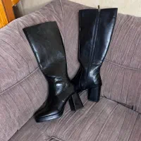 بوت چرم زنانه خارجی ۳۸ سایز ۲۴/۵ سانت|کیف، کفش، کمربند|ارومیه, |دیوار