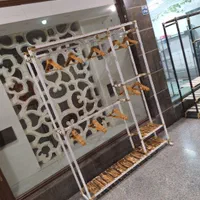 آویز رگال لباس بند سفید نو